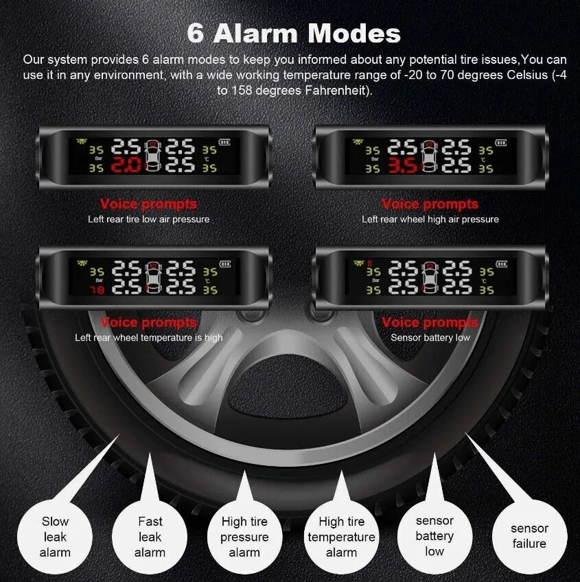 Car Tire Pressure Monitoring System